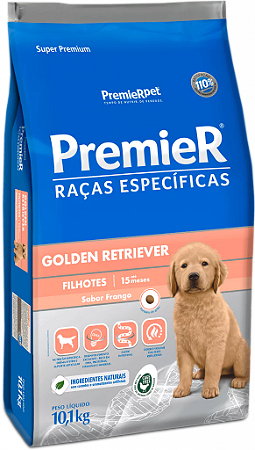 Ração Seca Premier Filhotes Golden Retriever Frango 10,1kg no Mercado Livre
